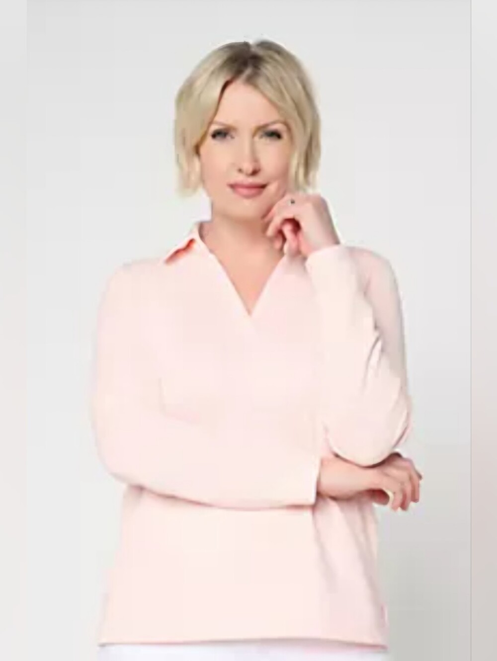 Belle Beach Pink Seaside Sweat Top Large New
